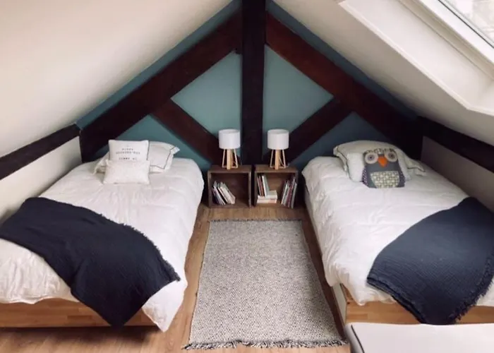 Duplex Centre Historique Abbaye Aux Hommes アパート *