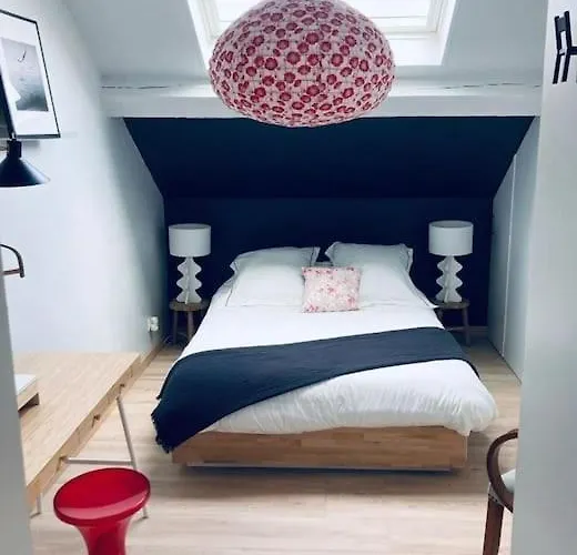 Duplex Centre Historique Abbaye Aux Hommes アパート カーン